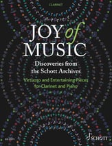Joy of Music Clarinet and Piano Book cover